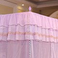 Miniatyrbillede 4 af 5: Prinsesse Firehjørnet Sengehimmel Myggenet Luksus Sengetøj