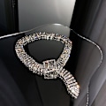 Miniatyrbillede 2 af 4: Rhinestone Choker Halskæde Sølv Diamant Stjerne Halskæder 4 Række Cr