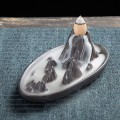 Miniatyrbillede 4 af 5: Keramisk Vandfald Røgelseholder, Vandfald Tilbageflow Røgelse Brænder