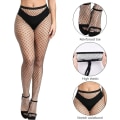 Miniatyrbilde 2 av 5: 8 par fargerike fiskenettstrømper leggings høyt liv strømper