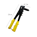 Miniatyrbillede 1 af 2: Værktøj Standard Nittetang 240 Mm gul