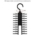 Miniatyrbilde 3 av 4: Slipsholder, justerbar kryss X slipsholder belter skjerf krok henger H