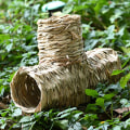 Miniatyrbilde 2 av 5: 1 stk 4 innganger hamster tunnel leker håndstrikkede kjæledyrleker for