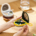 Miniatyrbillede 4 af 4: Bærbar Gitter Pille Etui Multifunktion Mini Fugl Opbevaringsboks
