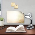 Miniatyrbilde 5 av 5: Bordlampe 12 LED bærbar skrivebordslampe bordlampe 3 * AA batterier