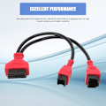 Miniatyrbillede 5 af 5: OBD2 Adapterkabel med 12+8 Programmering MSCHRY128 til Autel Maxisys MS905 MS906 MS906S MS906BT MS908 MS908S Pro cr12-8-001