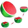 Miniatyrbild 2 av 5: Squishies Vattenmelon Frukt Super Stor Stressboll Långsamt Stigande Kläm Leksak Kläm Långsamt Stigande Leksak Present