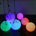 Miniatyrbillede 3 af 5: LED Glow Ball, Multifarvet Glow-in-The-Dark Poi til Scene, Klokke
