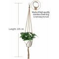 Miniatyrbild 4 av 5: Macrame växt hängare, Macrame hängande kruka inomhus hängande planterare R