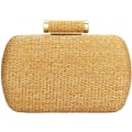 Miniatyrbillede 2 af 5: Kvinde Bryllup Halm Clutch Håndvævet Aften Halm Clutch Flet Håndtaske