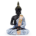 Miniatyrbild 1 av 4: Buddha-staty, inredning av fred och harmoni, 9,6 * 6 *