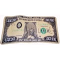 Miniatyrbilde 2 av 5: Million dollar 100 dollar teppe flanell teppe sofa teppe bl