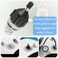 Miniatyrbild 4 av 4: Sup-adapter konventionell luftpump Sup-adapter för kompressorluft