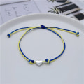 Miniatyrbillede 3 af 5: Damearmbånd, Håndlavet Reb Flet Armbånd, Justerbar Armbånd Kærlighed Venskab Smykker Gave, Rayon 2stk