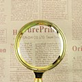 Miniatyrbillede 3 af 4: 1 stk. håndholdt læseforstørrelsesglas, 6x forstørrelsesglas til læsning,