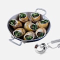 Miniatyrbilde 4 av 5: 6-pakning Escargot-tang, salattang, escargot-tang, mini kjøkkentang i rustfritt stål, anti-skålding hulhode escargot-tang, for hjem, kjøkken, resta
