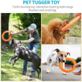Pikkukuva 2 / 5: Frisbee-lelu koirille kelluva koiran kiekko tuhoutumaton kumifrisbee 2 kappaletta