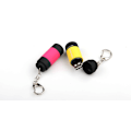 Miniatyrbillede 4 af 5: LED Mini Lommelygter, Super Lysstærk Lommelygte med Krog, Bedste Tac Lommelygte til Børn, USB-opladning, Natlæsning, Strømafbrydelser, Camping (2 Pak, Gul, Grå)