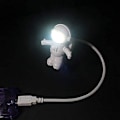 Miniatyrbillede 4 af 5: Kreativ Astronaut LED Fleksibel USB-lys til bærbar computer