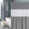 Miniatyrbillede 4 af 4: Bruseforhæng 180x180cm Semi-Transparent Vandtæt EVA Badeforhæng til