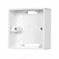 Miniatyrbilde 1 av 5: 86 Type Junction Box Overflate Montering Frontplate Enkelt Stikkontakt 86 x 86 x 34 mm