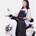 Miniatyrbilde 3 av 3: Beskyttende forkle Scooter bendeksel, kald og regnbeskyttelse - Universelle Scooter forkle bendeksel for Scooter deksler