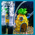 Miniatyrbillede 4 af 5: Akvariefilter Praktisk Fiskefilter Biokemisk Svampefilter Luftfilter