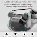 Pikkukuva 2 / 5: Mini 3 Pro Gimbal -suoja, Droonin kameran suojalinssi, Läpinäkyvä suojus droonin gimbaalin suojaamiseen