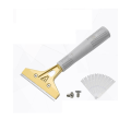 Miniatyrbillede 1 af 3: Flise Skraber Gulv Væg Skraber Razor Skraber Husholdning Håndlavet