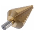 Miniatyrbillede 5 af 5: Trin Bor Bits Trin Bor Bit 10-45mm HSS Stål Titanium Belagt Konisk Form T