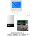 Miniatyrbild 4 av 5: Programmerbar Digital Termostat - Intelligent Styrenhet för Gas- och Väggvärme LCD