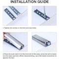 Pikkukuva 3 / 5: 6 kappaletta Push to Open Magnet Cabinet Door - Push Open Magnetic Closet Door Closer for Cabinet System - Buffer Hinge Latch Latches - Metal Magnetic Latch