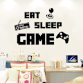 Miniatyrbild 2 av 5: Game Wall Decals Gaming Controller Joystick Video Wall Stickers för tonårspojkar Rum Barn Sovrum Lekrum Heminredning