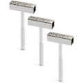 Pikkukuva 1 / 5: 3 kpl Timanttilaikkaoikaisija liukumattomalla kahvalla hiomalaikkojen purseiden poistoon, pää 45 x 14 mm
