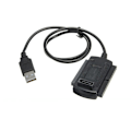 Miniatyrbild 1 av 4: B95S Hårddiskadapter - USB 2.0 till IDE/SATA-omvandlarkabel för 2.5\" & 3.5\" HDD/SSD - Enkel överföring & Backup utan drivrutinsinstallation