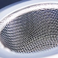 Miniatyrbilde 3 av 5: 2 stk. silfilter i rustfritt stål, 7,8 cm avløpsfilter, vaskefilter, vaskefilter, kjøkkenvaskefilter