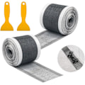 Miniatyrbild 1 av 5: 2-pack Engångs Hårfälla 70 mm x 10 m för Dusch, Badkar, Duschbrunn, Hårfälla, Engångs, för Avlopp