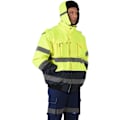 Miniatyrbillede 4 af 4: Mænds Høj Synlighed Vinter Aviator Kunstlæder Kunstpels Trapper Kvinder Øreklapper Jagthue Voksen Unisex
