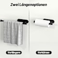 Miniatyrbillede 3 af 5: Indtrækkelig toiletrulleholder, ingen boring rustfrit stål, til køkken,