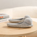 Miniatyrbilde 5 av 5: Dame Pom-Pom Dusksko, Slip-on Tøfler Myk Fleece