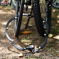 Miniatyrbillede 5 af 5: Foldbar cykel lås - Høj sikkerhed - 85cm lang - Cykel lås med beslag - Lås med stærke led