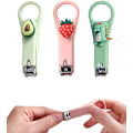 Miniatyrbild 1 av 5: Nagelklippare, 3 st Mini Cartoon Nagelklippare för Barn, Rostfritt Stål Nagelklippare, Säker Design, Lämplig för Pojkar Flickor Damer