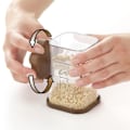 Miniatyrbilde 5 av 5: Manuell nøttekvern, nøttehakker, tørket fruktkutter for forskjellige nøtter til baking for kjøkkenet