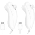 Miniatyrbild 1 av 5: Nunchuk-kontroller, 2-pack Nunchuk-kontroller för Wii Remote Gam