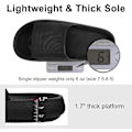 Miniatyrbillede 4 af 5: Pillow Soft Slide Sandaler til Kvinder Mænd Skridsikre Brusebadssko Bat