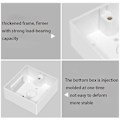 Miniatyrbilde 3 av 5: 86 Type Junction Box Overflate Montering Frontplate Enkelt Stikkontakt 86 x 86 x 34 mm