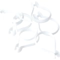 Miniatyrbild 4 av 5: Bulk Hardware BH00874 Snap-On Duschdraperiringar Pack