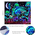 Miniatyrbilde 5 av 5: rippy Mushroom Tapestry Snails Moon and Stars Tapestry Mushroom R