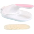 Miniatyrbild 1 av 2: Hushållsdumplingsskinntillverkare Bun Ångade Dumplings Skin Presser Tun Dej Skinn Verktyg Dej Skinn Artifact Form För Dumpling Dumpling Skin Maki