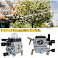 Miniatyrbillede 3 af 5: Karburator til STIHL HS81 HS81R HS81RC HS81T HS86 HS86R HS86T Trimmer 4237
